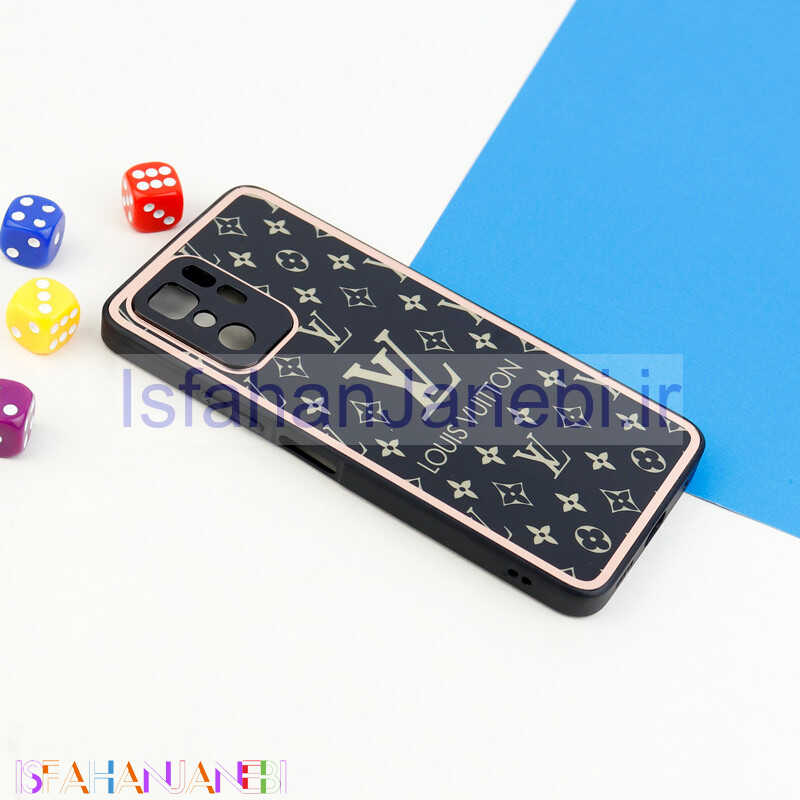 اصفهان جانبی-قاب محافظ لنزدار پشت گلسی طرحدار Xiaomi Poco X3 GT سری A