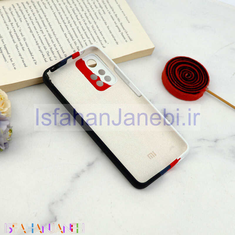 اصفهان جانبی-قاب سیلیکونی اورجینال رنگین کمانی محافظ لنزدار Xiaomi Redmi Note 11 Pro Plus