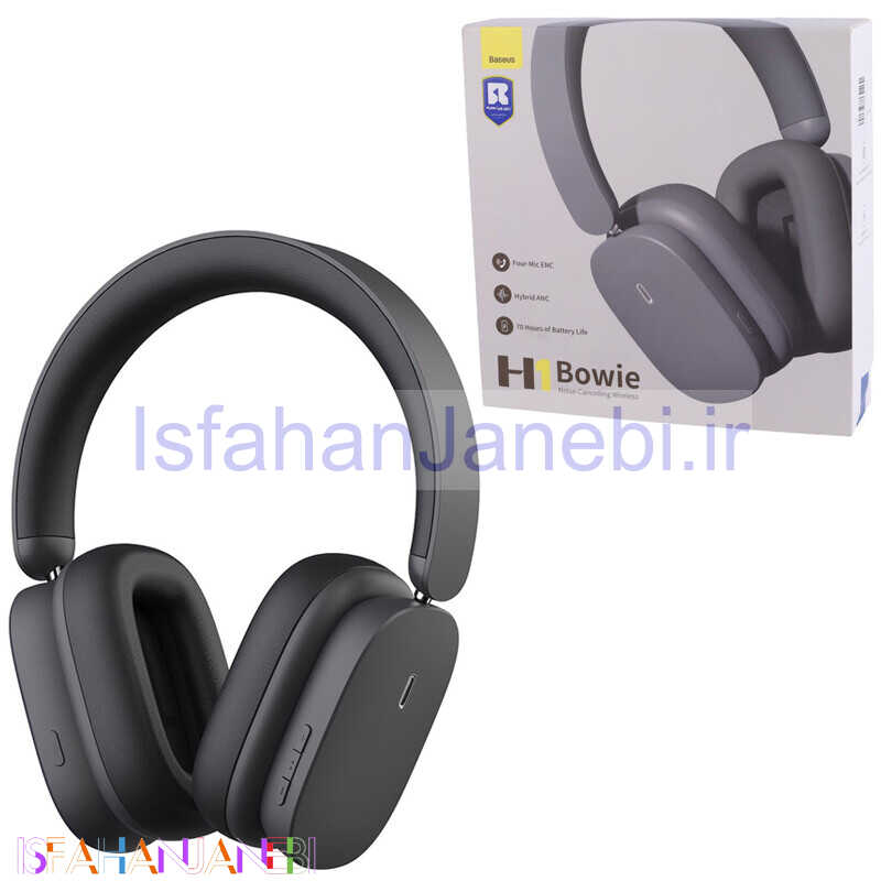 اصفهان جانبی-هدفون بلوتوثی باسئوس Bowie H1i NGTW230013