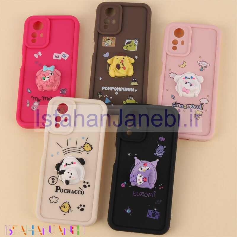 اصفهان جانبی-قاب سولید شیائومی Redmi Note 12S اسپینردار محافظ لنزدار