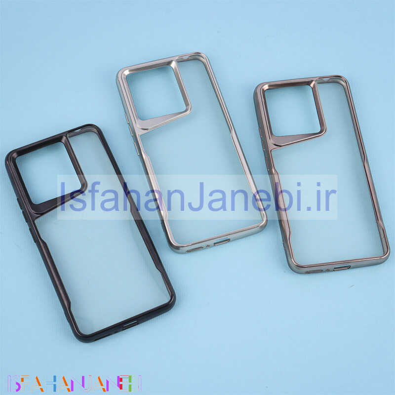 اصفهان جانبی-قاب ژله ای شفاف شیائومی Redmi Note 13 4G طرح تیتانیوم