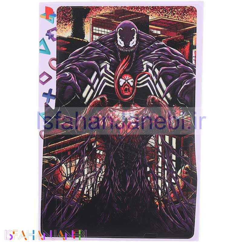 اصفهان جانبی-اسکین پلی استیشن 5 اسلیم طرح Spider Man کد 6
