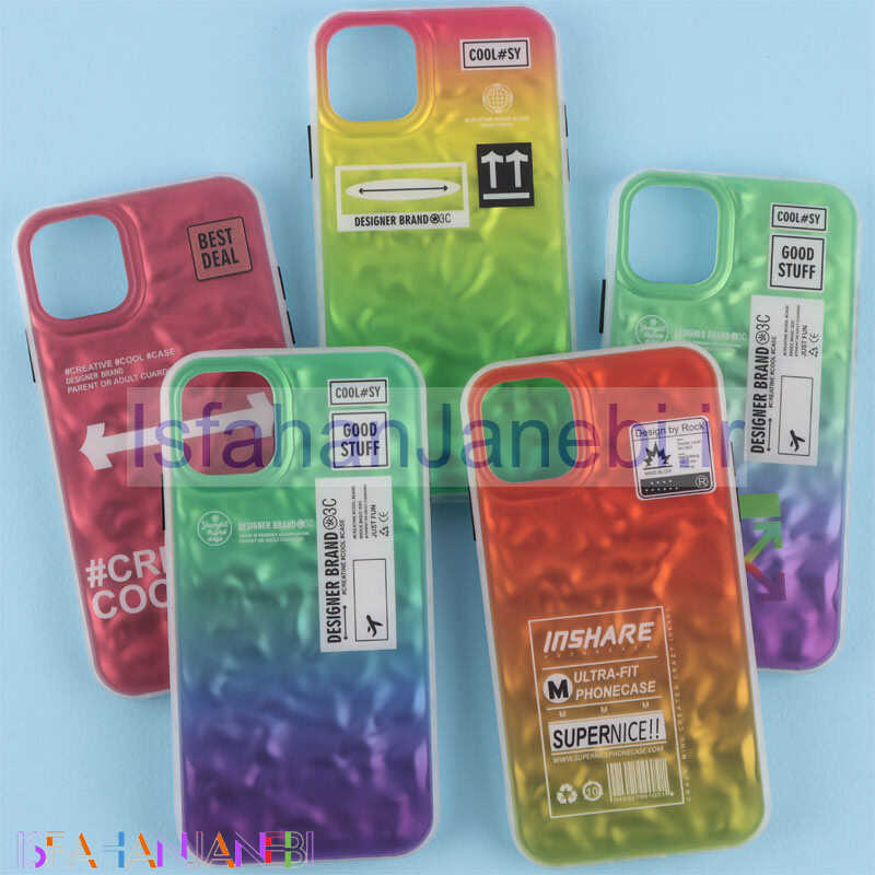 اصفهان جانبی-قاب Gradient Holographic برجسته iPhone 11