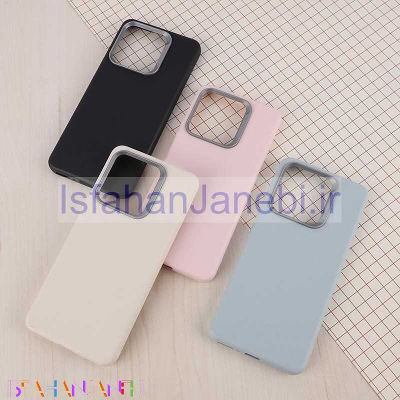 اصفهان جانبی-قاب چرمی ژله ای Leather شیائومی Redmi Note 13 4G
