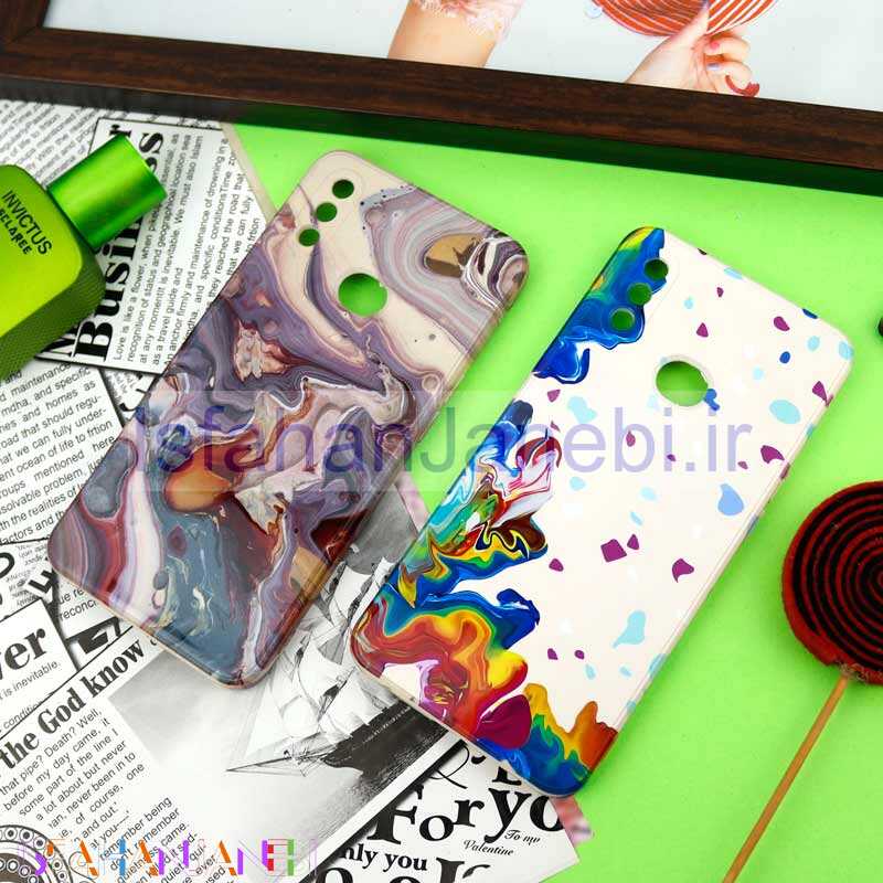 اصفهان جانبی-قاب سیلیکونی محافظ لنزدار طرح آبرنگی Samsung Galaxy A10s