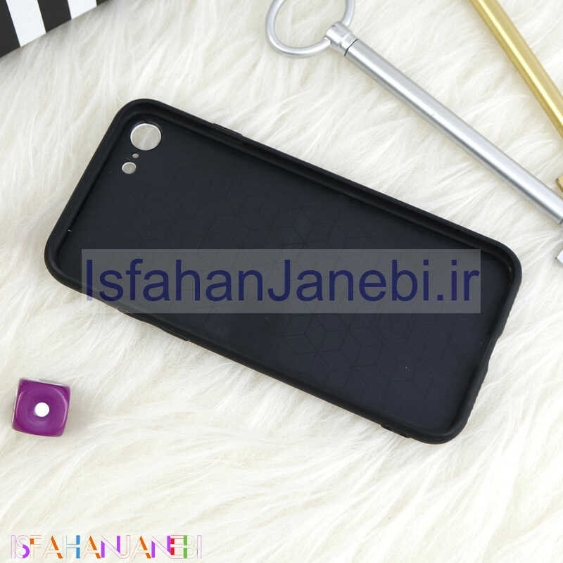 اصفهان جانبی-قاب پشت گلسی طرحدار برگ پاییزی iPhone 7/8/SE 2020