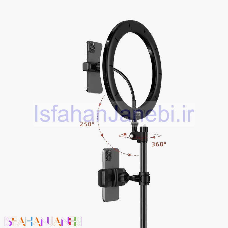 اصفهان جانبی-رینگ لایت پایه دار MCDODO TB-7970