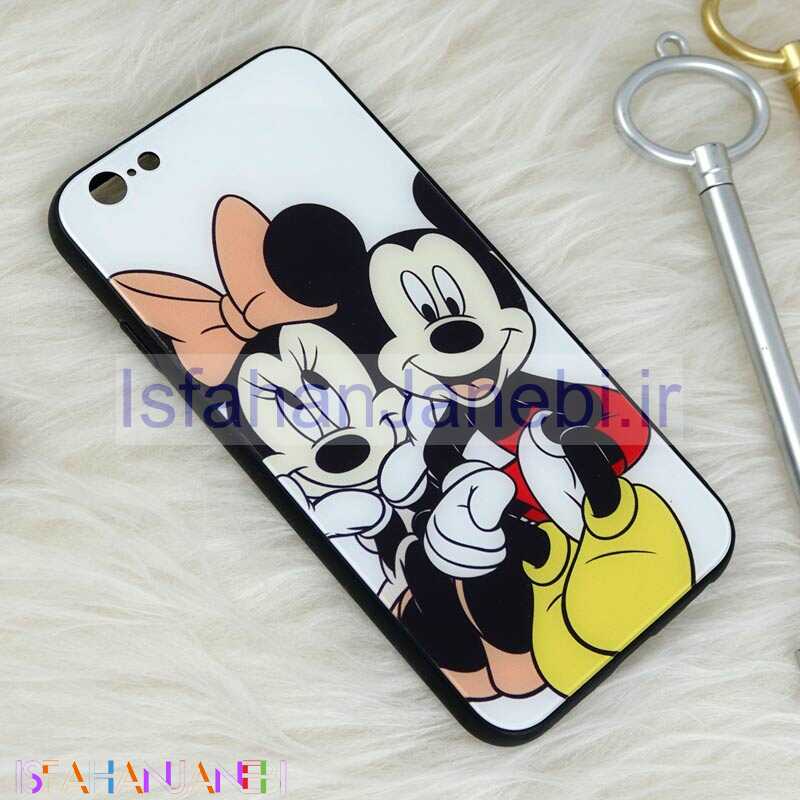 اصفهان جانبی-قاب پشت گلسی طرحدار میکی موس iPhone 6/6s