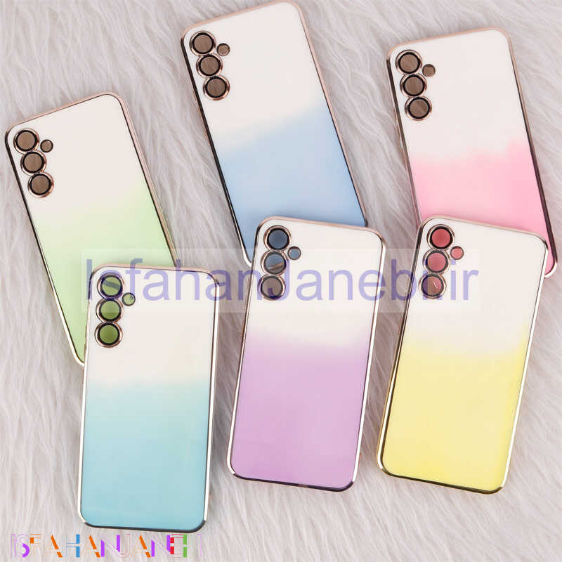 اصفهان جانبی-قاب My Case دو رنگ محافظ لنزدار Samsung Galaxy A34