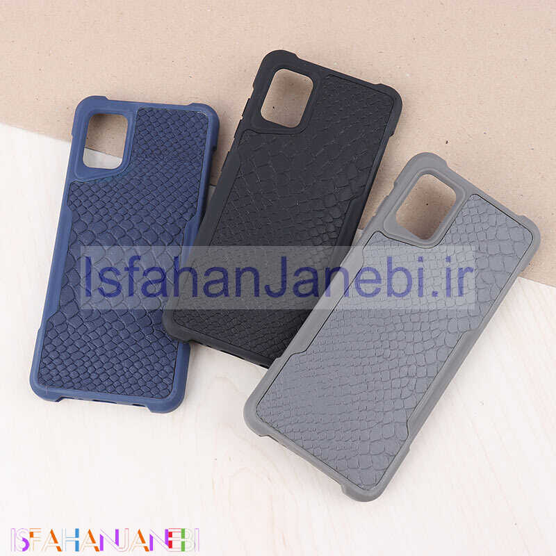 اصفهان جانبی-قاب چرمی سامسونگ Galaxy A51 4G سوسماری