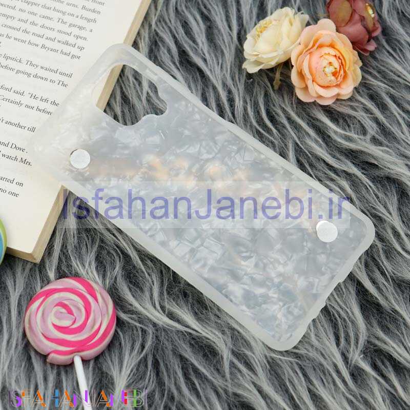 اصفهان جانبی-قاب ماربل هولدر دستی مرواریدی Samsung Galaxy A12