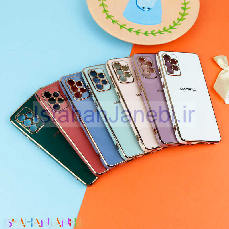 اصفهان جانبی-قاب براق My Case محافظ لنزدار Samsung Galaxy A72