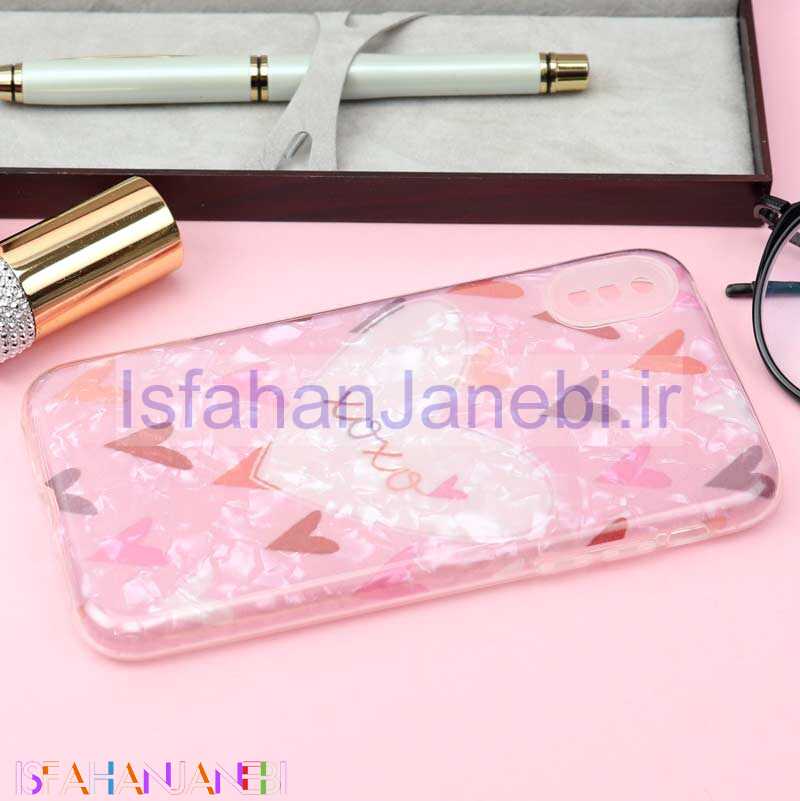 اصفهان جانبی-قاب طرحدار ماربل IMD کد4 آیفون iPhone X/XS