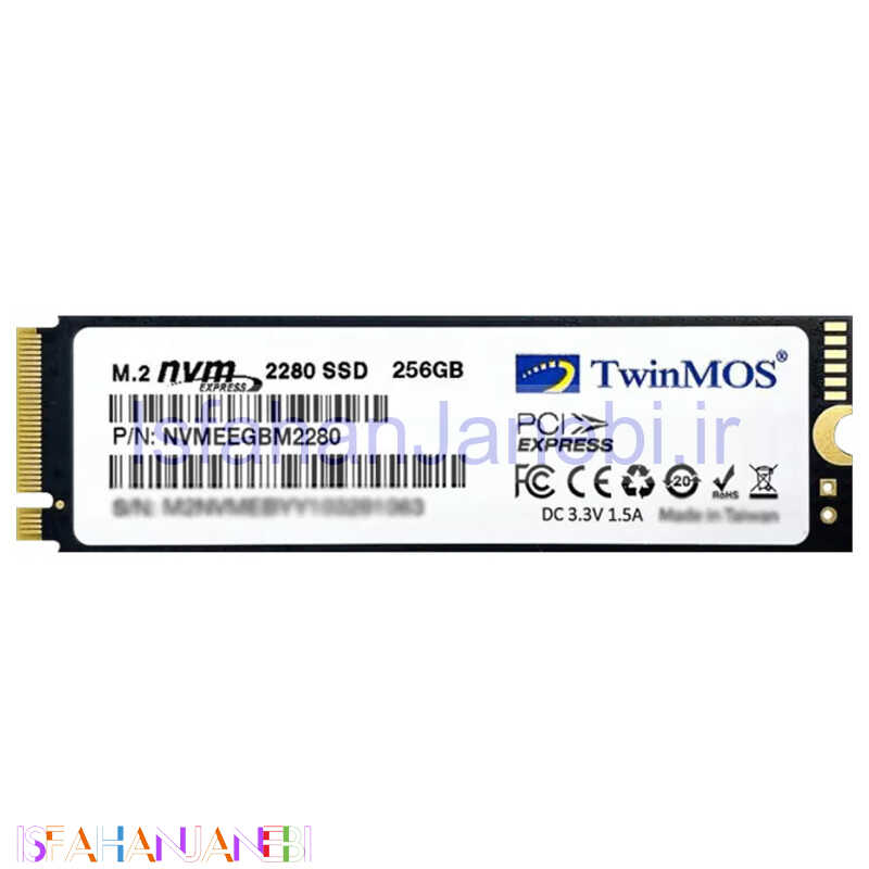 اصفهان جانبی-حافظه SSD توین موس TwinMos 256GB M.2