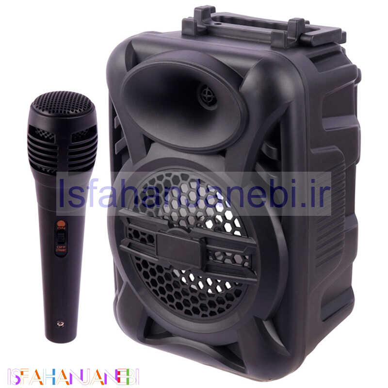 اصفهان جانبی-اسپیکر بلوتوثی رم و فلش خور YD-1203 + میکروفون