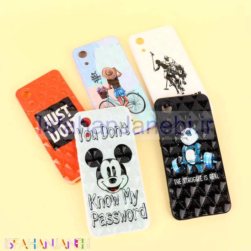 اصفهان جانبی-قاب طرحدار فانتزی پافر محافظ لنزدار Samsung Galaxy A03 Core