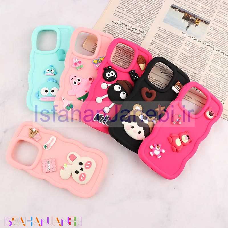 اصفهان جانبی-قاب موج دار Redmi Note 13 4G عروسک برجسته