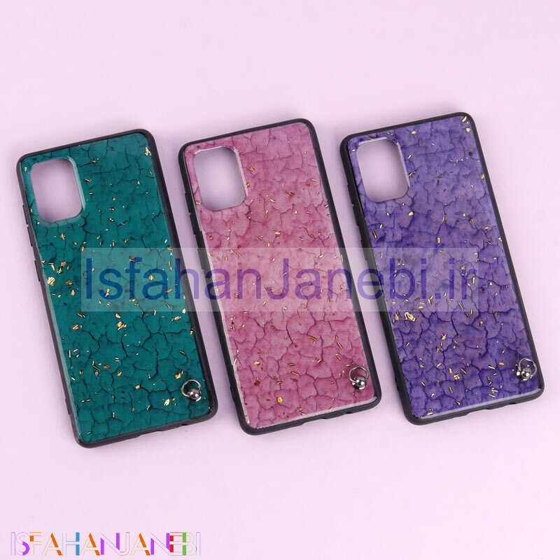 اصفهان جانبی-قاب ماربل طلایی Samsung Galaxy A71