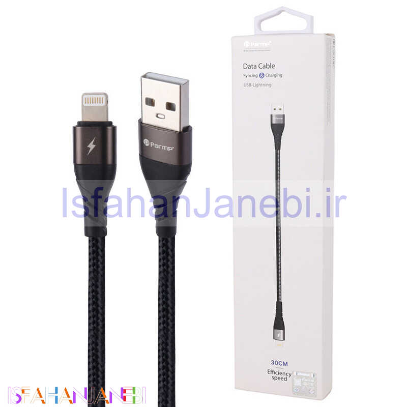 اصفهان جانبی-کابل کوتاه آیفونی Parmp 30cm
