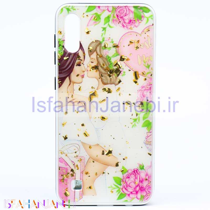 اصفهان جانبی-قاب ماربل فانتزی طلایی Samsung Note 10 کد9