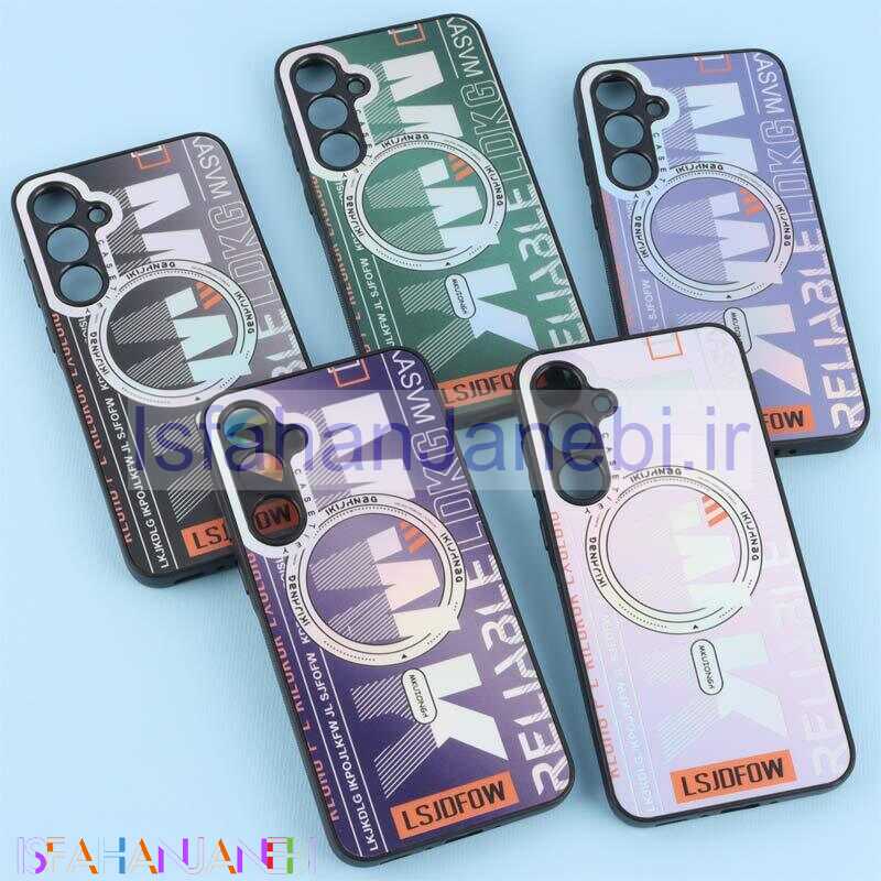 اصفهان جانبی-قاب PC مگ سیف طرح دار MWK محافظ لنزدار Samsung Galaxy A35
