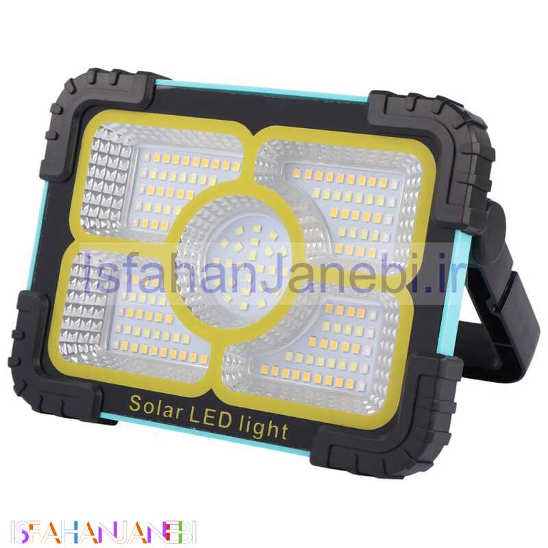 اصفهان جانبی-پروژکتور سیار شارژی و پاور بانک خورشیدی Deepking DK-462