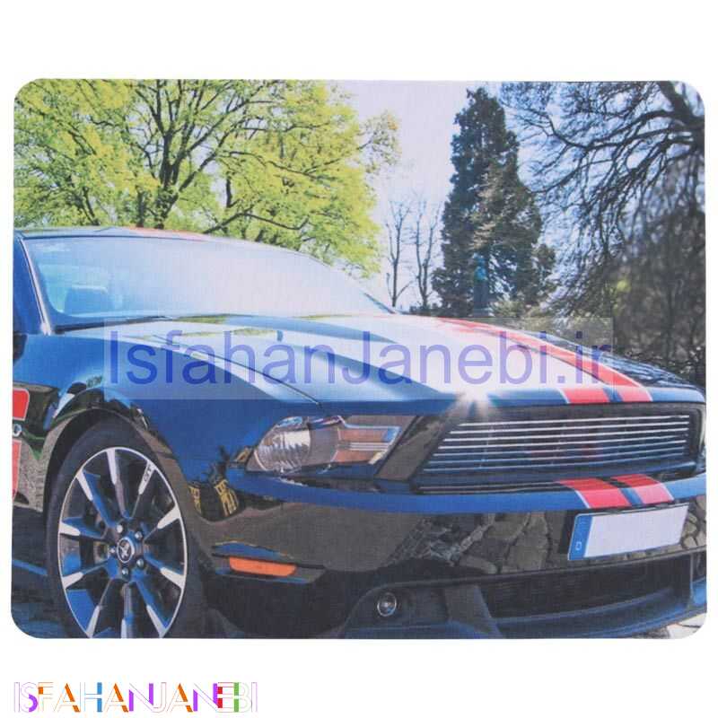 اصفهان جانبی-پد موس 22*18 طرح ماشین آبی قرمز