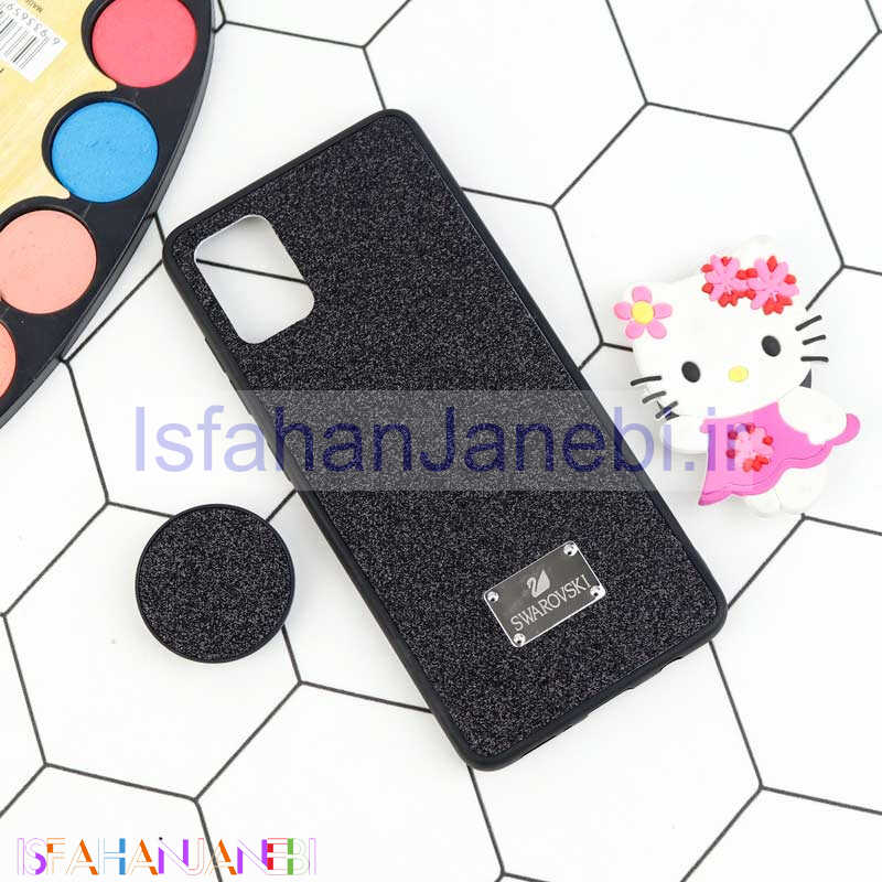 اصفهان جانبی-قاب شاینی Swarovski + پاپ سوکت Samsung Galaxy A51