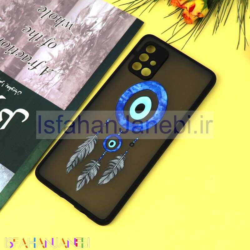 اصفهان جانبی-قاب PC مات محافظ لنزدار طرحدار دیریم کچر Samsung A71