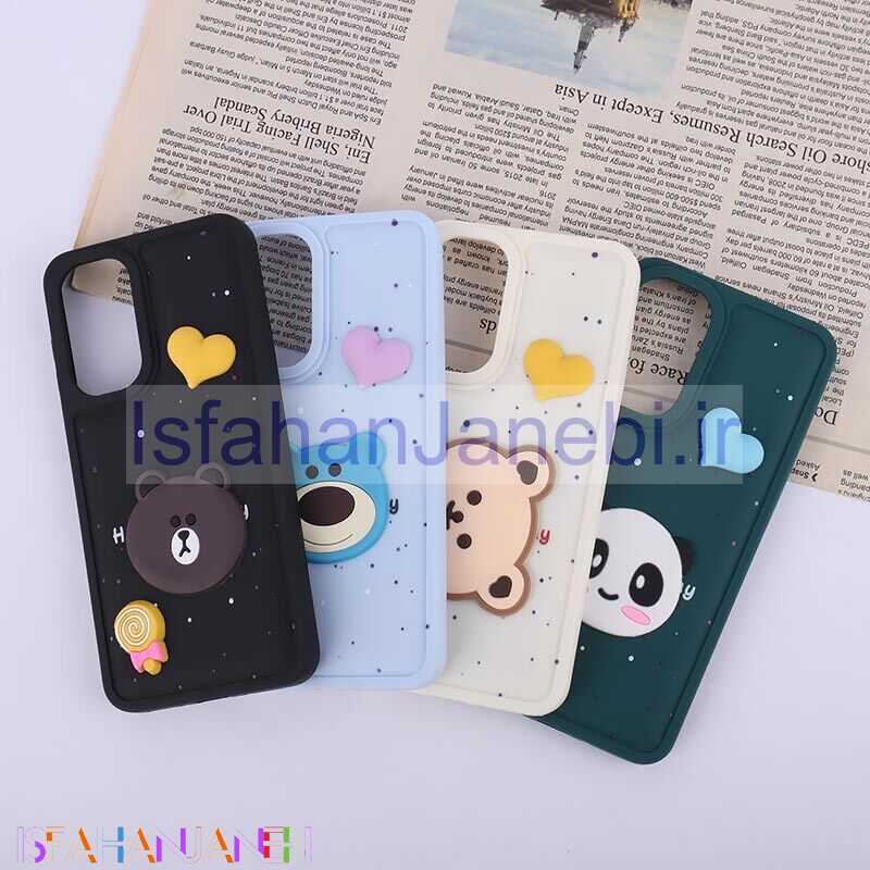 اصفهان جانبی-قاب ژله ای سامسونگ Galaxy A26 طرح آبنبات و قلب