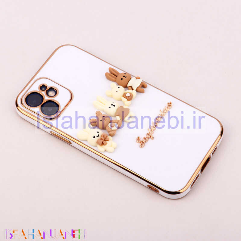 اصفهان جانبی-قاب عروسکی My Case Tedi محافظ لنزدار iPhone 12