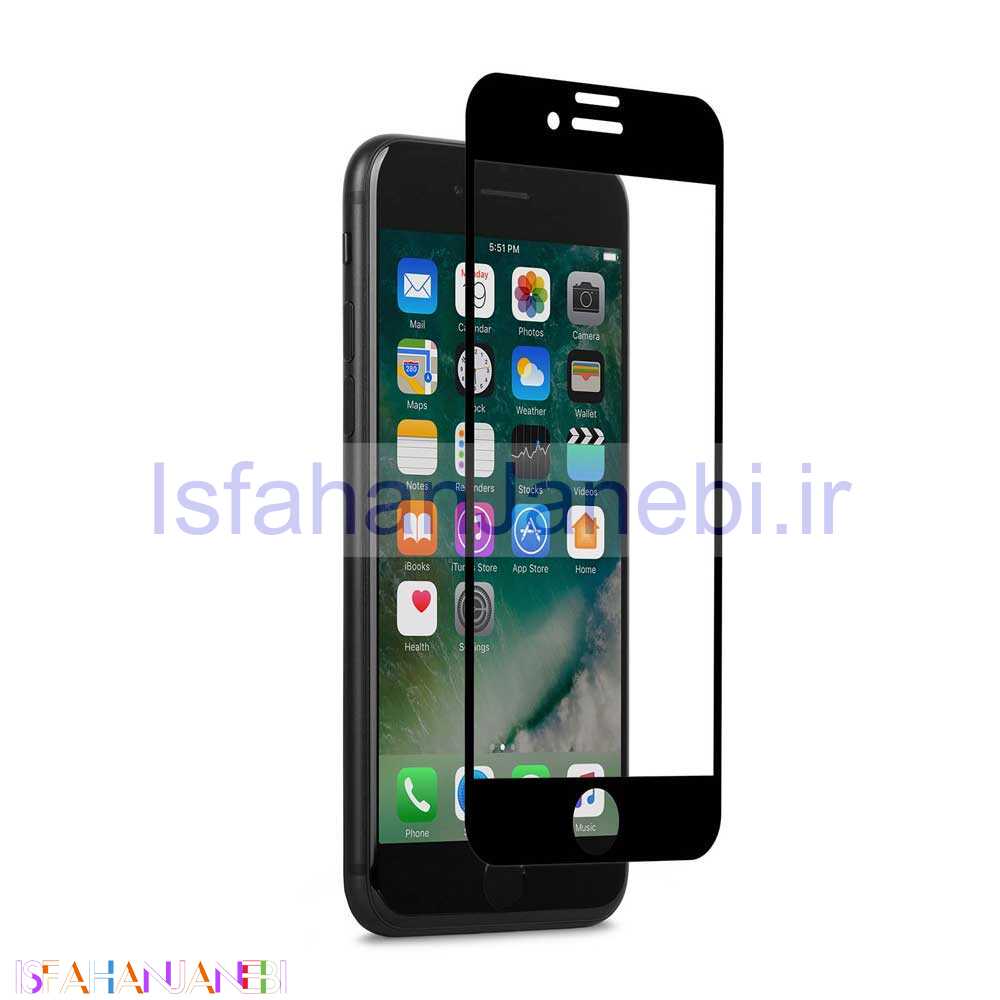 اصفهان جانبی-برچسب نانو iPhone 8/SE 2020 مشکی