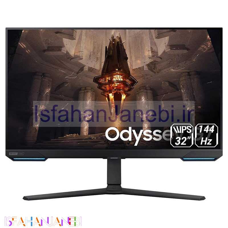 اصفهان جانبی-مانیتور گیمینگ سامسونگ Odyssey G7 G70B سایز 32 اینچ