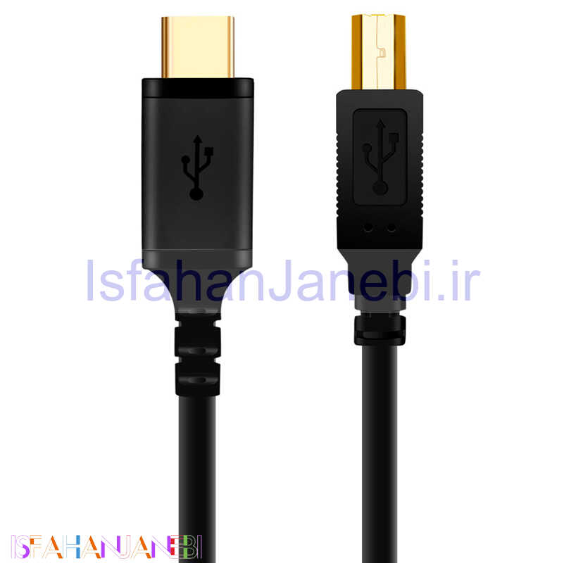 اصفهان جانبی-کابل تبدیل پرینتر به K-net Plus KP-C2006 3m Type-C