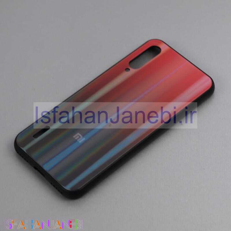 اصفهان جانبی-قاب لیزری پشت گلسی Xiaomi Mi A3 کد7 سری B