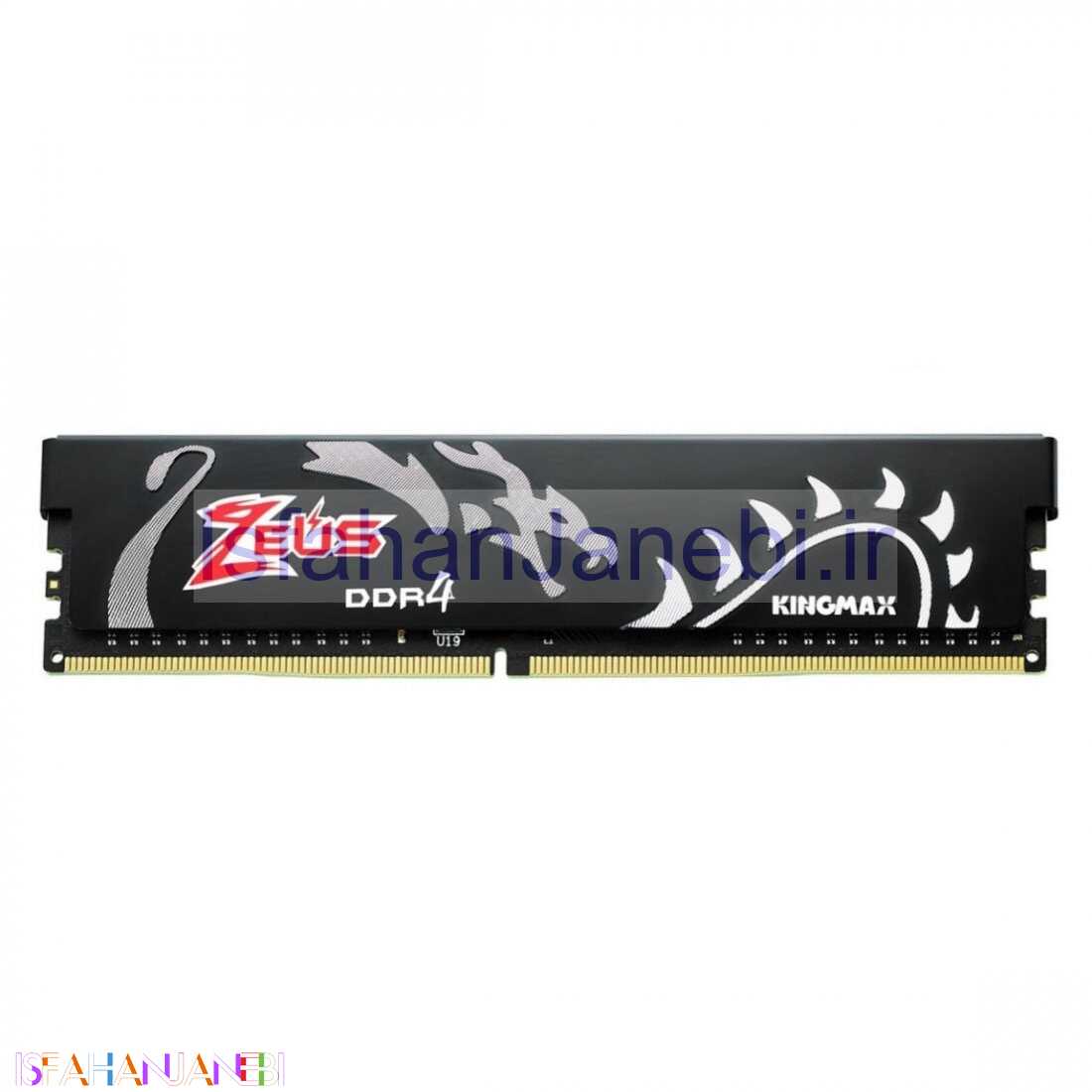 اصفهان جانبی-رم کامپیوتر Kingmax Zeus Dragon DDR4 16GB 3200MHz CL17 Single