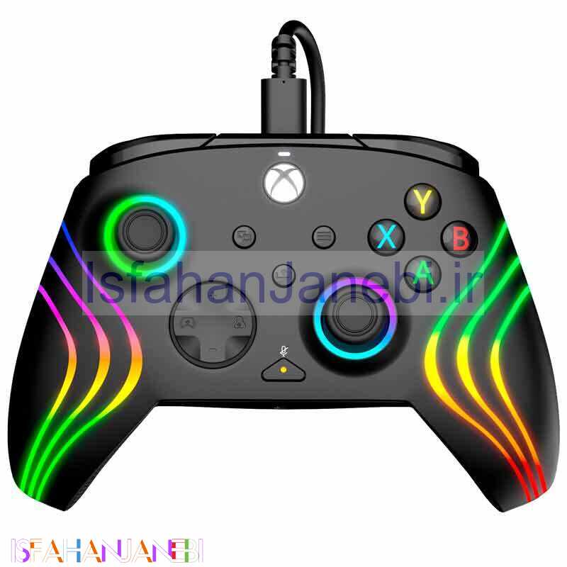 اصفهان جانبی-دسته بازی PDP Afterglow Wave Black XBOX Series X/S / PC