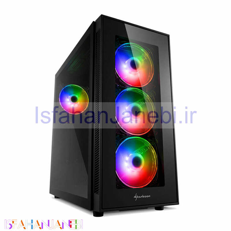 اصفهان جانبی-کیس کامپیوتر شارکن Sharkoon TG5 Pro RGB