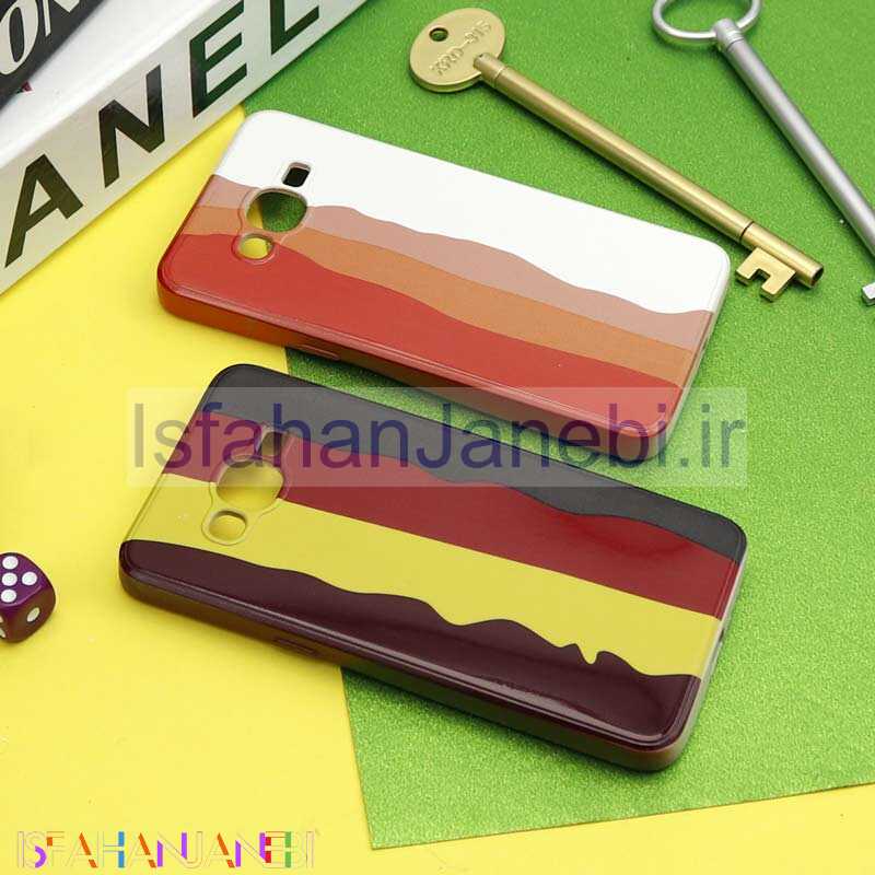 اصفهان جانبی-قاب سیلیکونی محافظ لنزدار طرح رنگین کمانی Samsung Galaxy J2 Prime