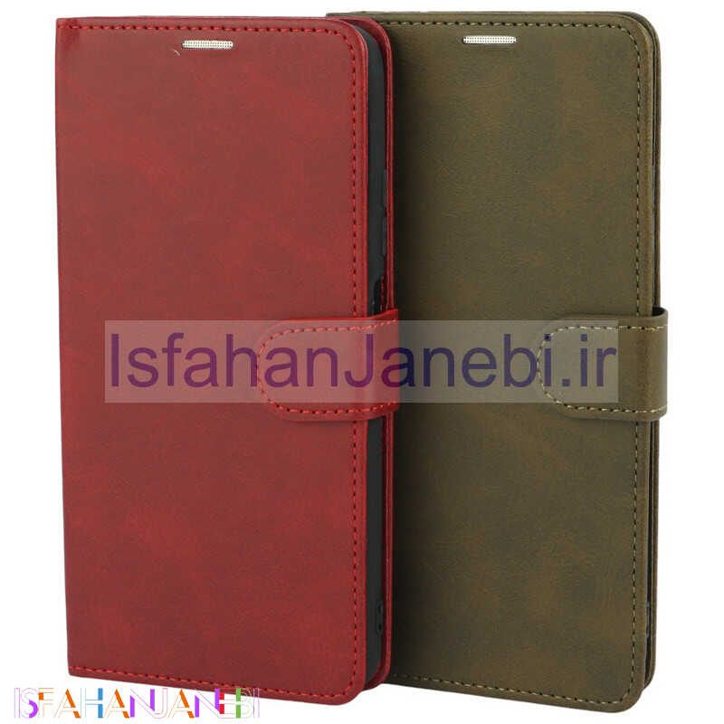 اصفهان جانبی-کیف چرمی مگنتی محافظ لنزدار شیائومی Redmi Note 10 4G / 10s