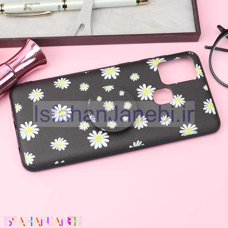 اصفهان جانبی-قاب فانتزی برجسته + پاپ سوکت کد4 سامسونگ A21s