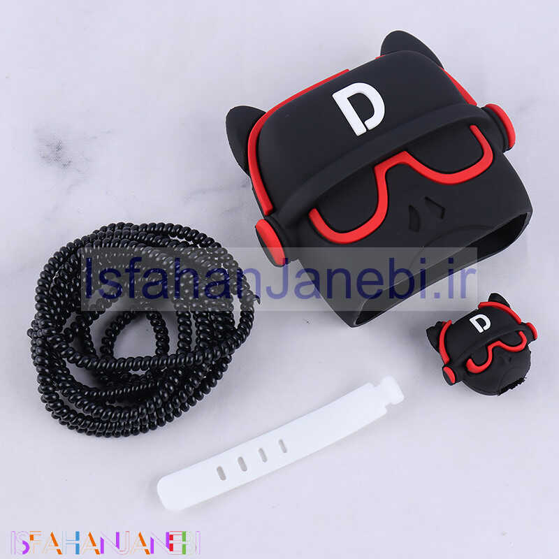 اصفهان جانبی-ست محافظ کابل و کلگی شارژر شیائومی طرح سگ