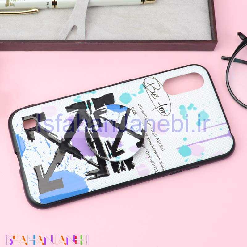 اصفهان جانبی-قاب فانتزی برجسته + پاپ سوکت کد17 سامسونگ A01