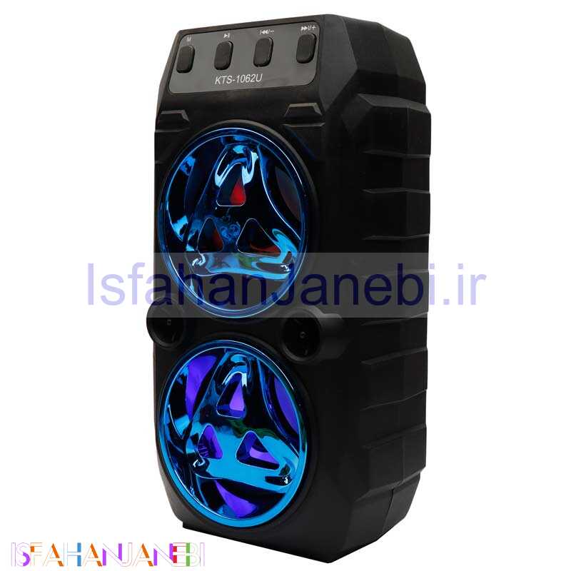 اصفهان جانبی-اسپیکر بلوتوثی رم و فلش خور KTS-1062U