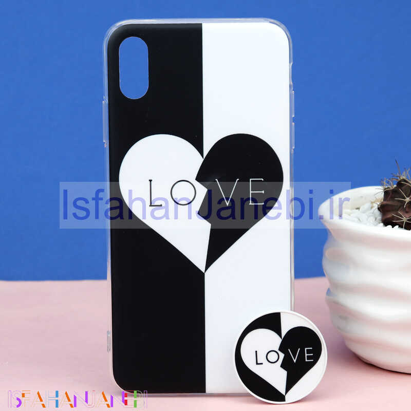 اصفهان جانبی-قاب + پاپ سوکت iPhone XS MAX کد3