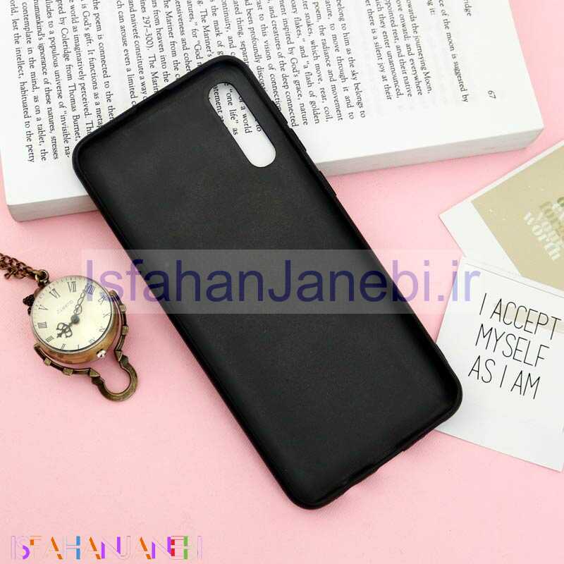 اصفهان جانبی-قاب چرمی پوست ماری Samsung Galaxy A30s / A50s مشکی