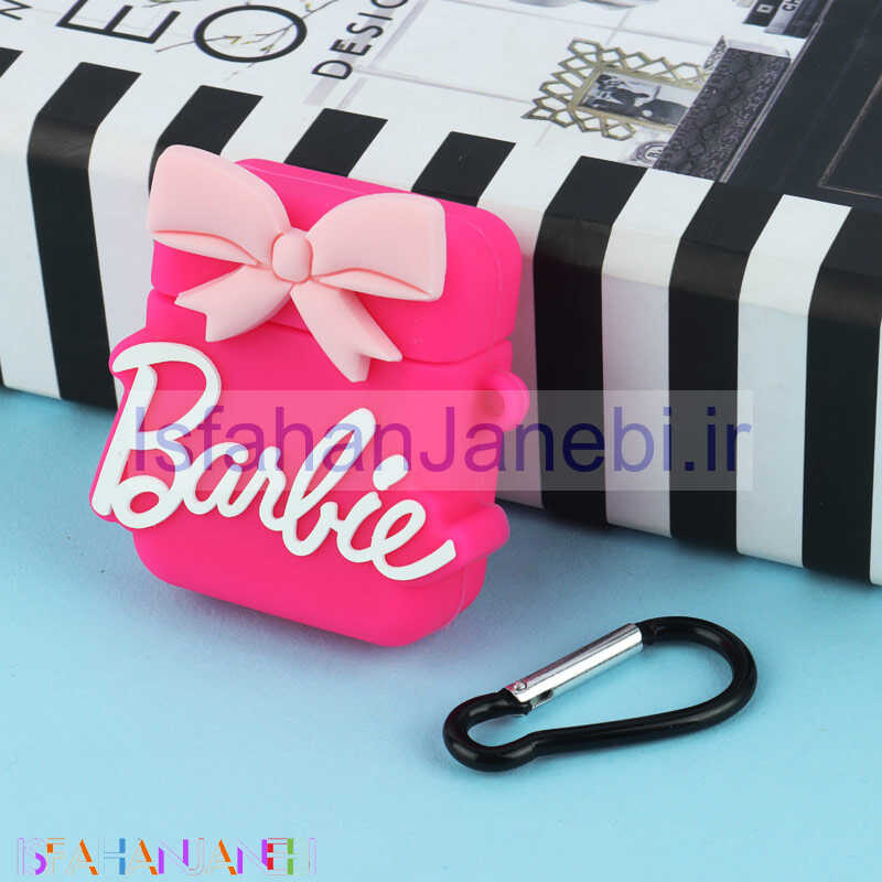 اصفهان جانبی-محافظ AirPods 1 / 2 سیلیکونی طرح Barbie
