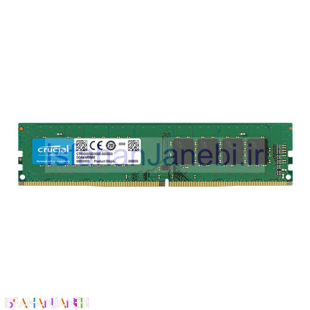 اصفهان جانبی-رم کامپیوتر Crucial CT4G4DFS824A DDR4 4GB 2400MHz CL17