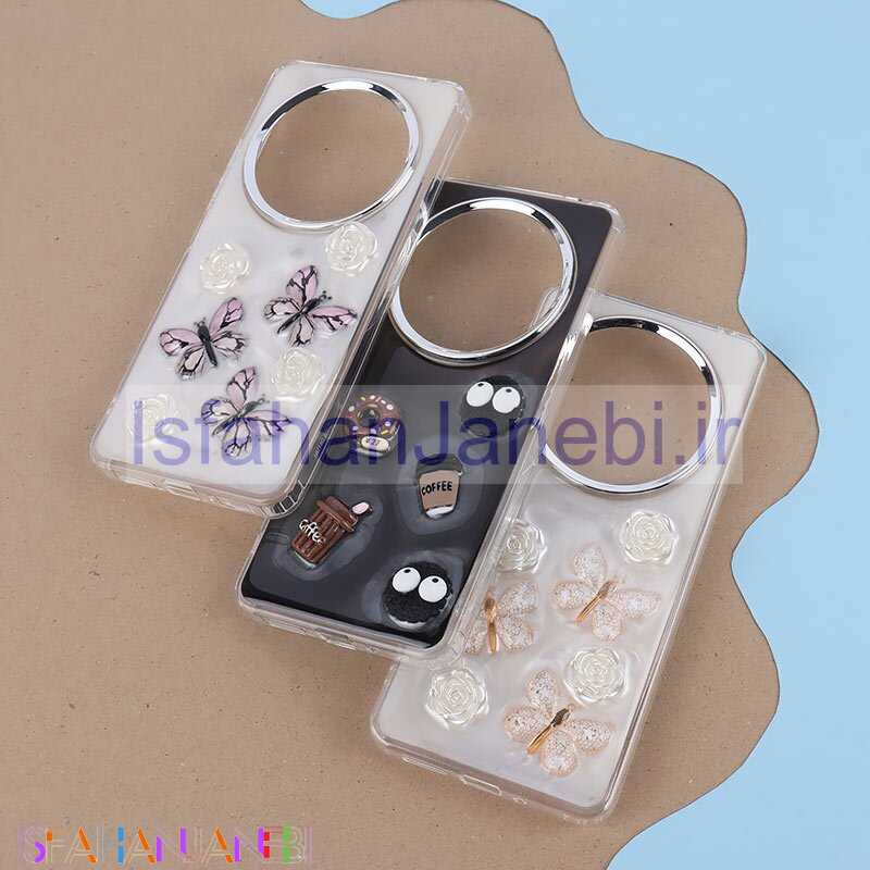 اصفهان جانبی-قاب رزینی شیائومی Redmi 14C / Poco C75 برجسته طرح دار