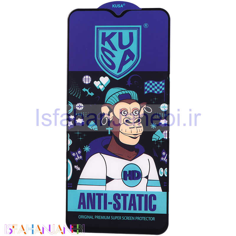 اصفهان جانبی-گلس آنتی استاتیک Kusa شیائومی Redmi Note 8 Pro